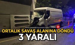 İzinsiz alınan araçla ortalığı savaş alanına çevirdiler: 3 yaralı