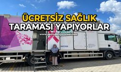 Ücretsiz sağlık taraması yapıyorlar