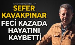 Sefer Kavakpınar feci kazada hayatını kaybetti