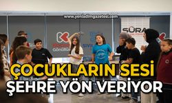 Çocukların sesi şehre yön veriyor
