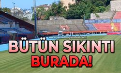 Bütün sıkıntı burada
