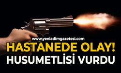 Hastanede olay: Husumetlisini vurdu