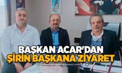 Başkan Acar'dan Şirin başkana ziyaret