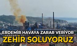 Erdemir havaya zarar veriyor: Zehir soluyoruz!