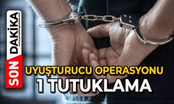 Uyuşturucu operasyonu: 1 tutuklama