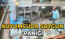 Kuyumcuda soygun paniği