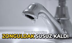 Zonguldak susuz kaldı
