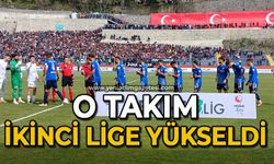 O takım İkinci Lig'e yükseldi