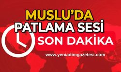 Muslu'da patlama sesi