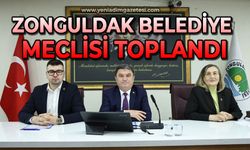 Zonguldak Belediye Meclisi toplandı