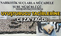 Uyuşturucu tacirlerine ceza yağdı