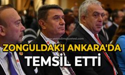 Zonguldak'ı Ankara'da temsil etti