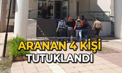 Aranan 4 şahıs yakalandı