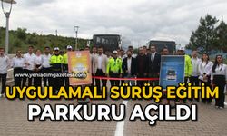 Uygulamalı sürüş eğitim parkuru açıldı