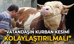 Bendevi Palandöken: "Vatandaşın kurban kesimi kolaylaştırılmalı"