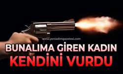 Bunalıma giren 28 yaşındaki kadın kendini vurdu