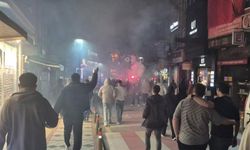 Beşiktaş taraftarların galibiyet sevinci