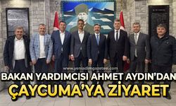 Bakan Yardımcısı Ahmet Aydın’dan Çaycuma’ya ziyaret