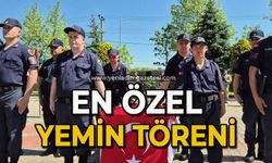 En özel yemin töreni