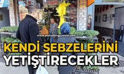 Kendi sebzelerini yetiştirecekler