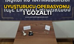 Uyuşturucu operasyonu 1 gözaltı