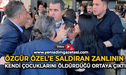CHP Genel Başkanı Özgür Özel’e saldıran zanlının 20 yıl önce kendi çocuklarını öldürdüğü ortaya çıktI