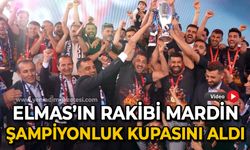 Zonguldakspor'un rakibi Mardinspor şampiyonluk kupasını aldı
