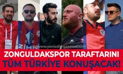 Zonguldakspor taraftarını tüm Türkiye konuşacak!
