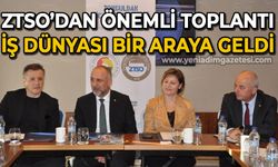 Zonguldak Ticaret ve Sanayi Odası'ndan önemli toplantı: İş dünyası bir araya geldi