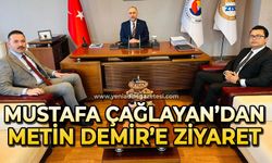 Mustafa Çağlayan'dan Metin Demir'e ziyaret