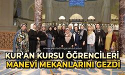 Kur’an kursu öğrencileri manevi mekânlarını gezdi