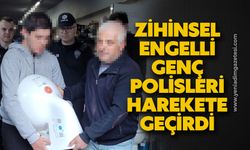 Zihinsel engelli genç polisleri harekete geçirdi