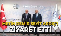 Metin Demir Seyit Ardıç’ı ziyaret etti