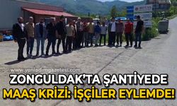 BOTAŞ şantiyesinde maaş krizi, maaşları için şantiyeye gelen işçiler eylem yaptı