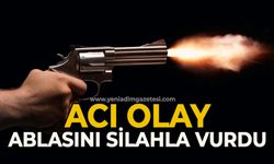 Acı olay: Ablasını silahla vurdu