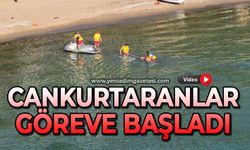 Can kurtaranlar göreve başladı