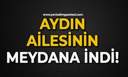 Aydın ailesinin acı günü