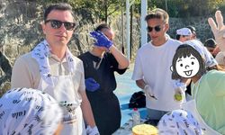 Çocuk yuvasında kalan minikler, üniversiteliler ile pasta yapmayı öğrendi