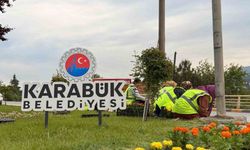 Kenti çiçeklerle renklendiriyor
