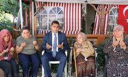 Vali Aslan, Çakmak ailesine taziyede bulundu