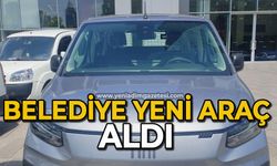 Belediye yeni araç aldı