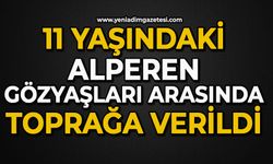 Boğularak hayatını kaybeden Alperen gözyaşları arasında toprağa verildi
