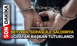 Beyzbol sopası ile saldırıya uğrayan başkan tutuklandı