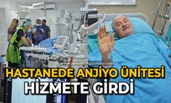 Hastanede Anjiyo Ünitesi hizmete girdi