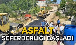 Asfalt seferberliği başladı