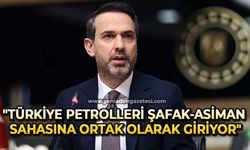 "Türkiye Petrolleri Şafak-Asiman sahasına ortak olarak giriyor"