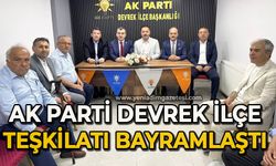 AK Parti Devrek İlçe Teşkilatı bayramlaştı