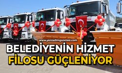 Belediyenin hizmet filosu güçlendirildi