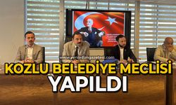 Kozlu Belediye Meclisi yapıldı