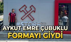 Aykut Emre Çubuklu formayı giydi
